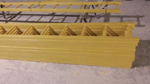 Modern Design USA and Europe Standard Straight FRP GRP Fiberglass <strong>Ladder</strong> - Product Image 2
