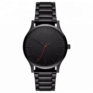 2023 nuevo diseño ultrafino impermeable al por mayor relojes para hombres reloj completo para hombres con correa de goma reloj pequeño Moq