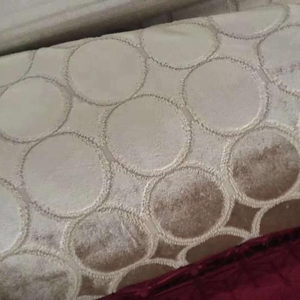 Tissu d'ameublement en velours jacquard de 280 mm et 150 mm de largeur pour canapés et rideaux - Product Image 1