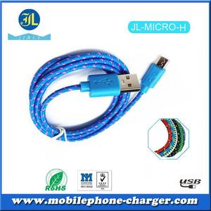 1 / 2 / <span class=keywords><strong>3</strong></span> M Cable Usb fuerte trenzado tela Micro Usb Data Sync Cable cargador plomo - Product Image 4