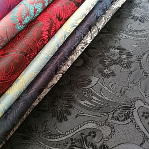 Jacquard Dobby Taffeta Áo Khoác Lót Vải Thiệu Hưng Nhà Sản Xuất Polyviscose Hai Tone Jacquard Lót Vải Cho Phù Hợp Với Nam Giới - Product Image 1