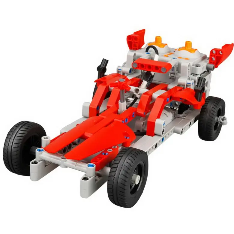2017A-22 RC Cars 476pcs Building Blocks Remote Control 2CH Car 2.4GHz Model Car Vehicle Toy for Children Teens Education Gifts