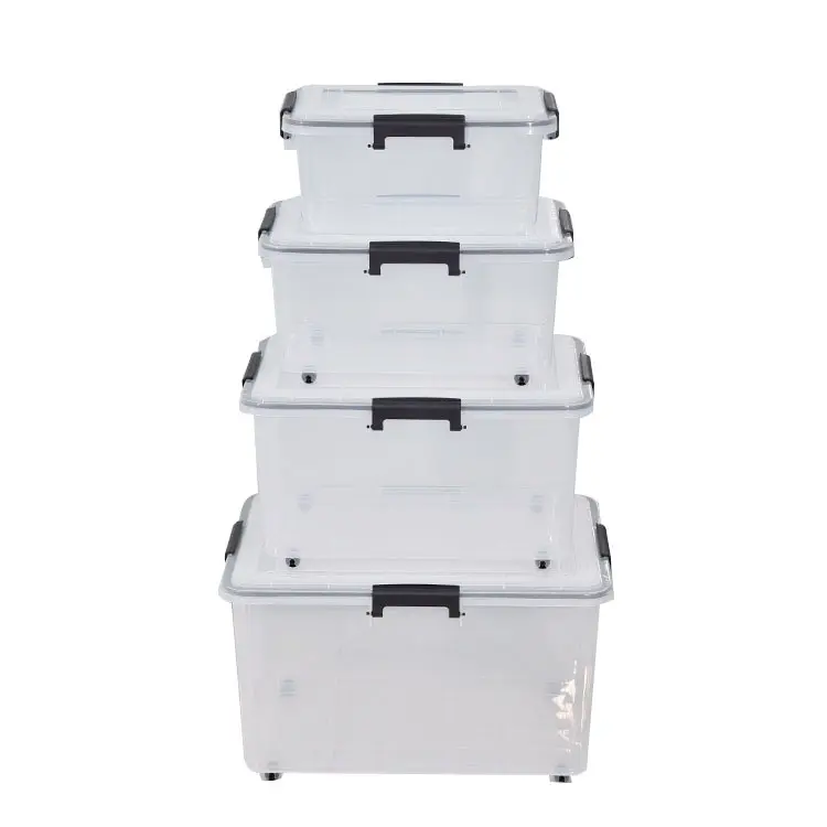 Factory direct wholesale extra large square plastic storage bins,eco-friendly large clear plastic tub