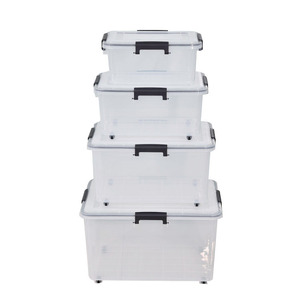 Factory direct wholesale extra large square plastic storage bins,eco-friendly large clear plastic tub