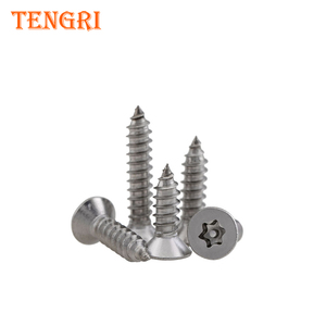 Vis autotaraudeuses de sécurité antivol à tête Torx en acier inoxydable OEM 304 316 avec <span class=keywords><strong>goupille</strong></span> - Product Image 1