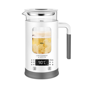 <span class=keywords><strong>Bollitore</strong></span> Elettrico Senza Fili Multifunzione in Vetro Borosilicato da 600ml con Temperatura Regolabile - Product Image 3