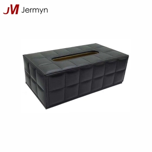 Haut de gamme De Luxe PU En Cuir Tissue Paper Box pour la Voiture du Ménage - Product Image 1