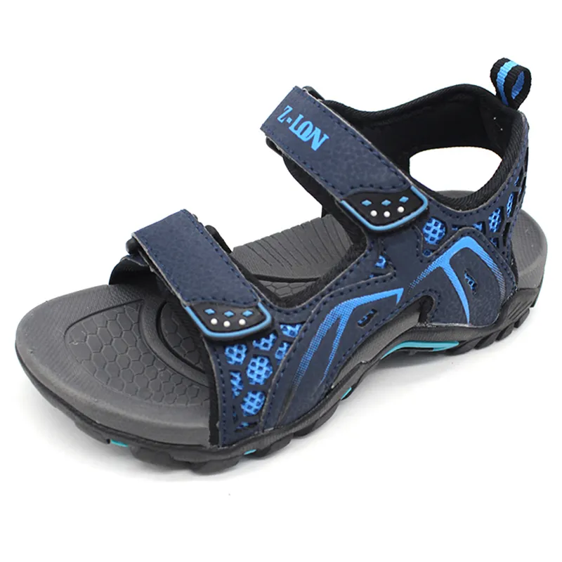 Custom Logo Comfortable Pu Men Slippers Sandals 2021