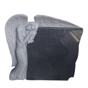 G654 gris granito Ángel alas en forma <span class=keywords><strong>de</strong></span> corazón lápida, <span class=keywords><strong>tumba</strong></span> <span class=keywords><strong>de</strong></span> granito - Product Image 2
