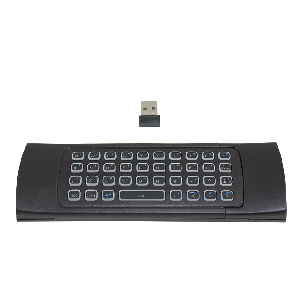 2,4g Control remoto MX3/FM3S Air Mouse teclado inalámbrico + para Android Mini PC TV Box
