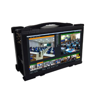 17.3 इंच पूर्ण HD एलसीडी स्क्रीन पोर्टेबल लाइव प्रसारण मेजबान रेडियो स्टेशन प्रसारण उपकरण समर्थन 4 रास्ता SDI पर कब्जा कार्ड - Product Image 6