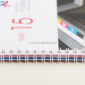 En plastique sprial <span class=keywords><strong>YO</strong></span> liant <span class=keywords><strong>magazine</strong></span>, société jaune pages catalogue imprimé, catalogue personnalisé imprimé - Product Image 3