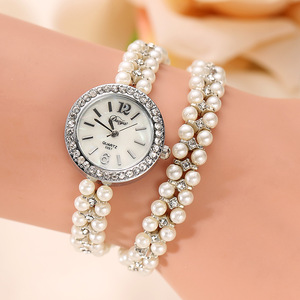 Trasporto libero di Nuovo modo di orologi di lusso per le donne della perla delle donne orologi vendite dirette Della Fabbrica LNW025 - Product Image 2