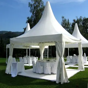 Hochwertige billige Outdoor-Party Hochzeit Aluminium Spire Canopy Zelt zum Verkauf