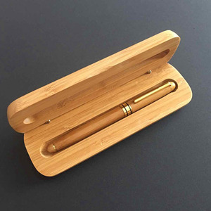 De lujo de alta calidad de madera personalizado bolígrafo <span class=keywords><strong>con</strong></span> madera caja - Product Image 3