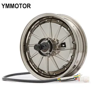 12 Inch 3000 W-5000 W מתח גבוה Dc Brushless מנוע חשמלי רכזת דואר אופנוע מנוע