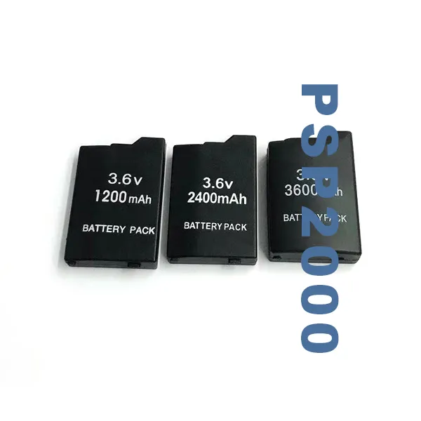 Oplaadbare batterij 3600 mah Voor <span class=keywords><strong>Psp</strong></span> 2000/3000 Behuizing Batterij