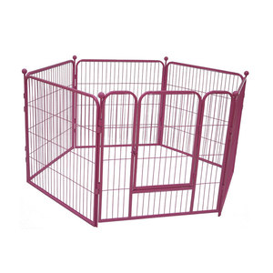 คอกสุนัขเหล็กใช้สำหรับสุนัขคอกสุนัขทำจากโลหะรั้วสัตว์เลี้ยง - Product Image 3