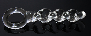 Sonda de Cristal para Estimulación con Anillo, Nuevo <span class=keywords><strong>Dildo</strong></span> de Cristal con Forma de Pene, Tapón <span class=keywords><strong>Anal</strong></span> para Masturbación - Product Image 2