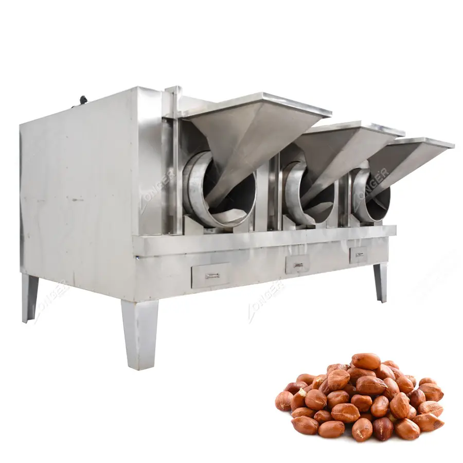 Electrical Pistachio Nuts Hazelnuts Roaster Roasting Machine for Peanuts with Shell