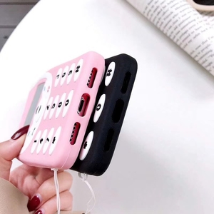 Ốp Đ<span class=keywords><strong>i</strong></span>ện Thoạ<span class=keywords><strong>i</strong></span> Có Dây Xích Mớ<span class=keywords><strong>i</strong></span> Cho iPhone 13 12 11 Pro Max 6 6Plus 7 7lus 8 8Plus Xs Max XS Xr Ốp Silicon Mềm TPU - Product Image 6