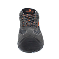 Últimos Modelos de Zapatos de Seguridad de Cuero Ligeros con Puntera de Acero para Trabajo Industrial, para Hombre y Mujer