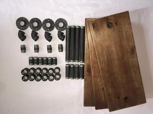 Cổ Điển Phong Cách Sắt Wall Mount Bền Ống Cuốn Sách Kệ - Product Image 5