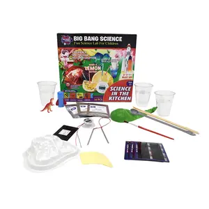 Experimentos de ciencia sencillos para que los niños exploren el kit de ciencia en la cocina en casa