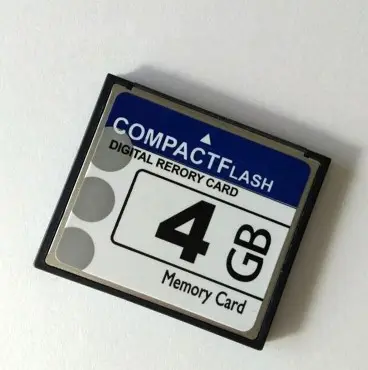 4GB cartão CF cartão de Memória Compact flash digital fábrica de preços por atacado