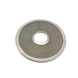 Disque filtrant rond à maille SPL-50 x 60mm, en acier inoxydable, OEM, 125 pcs, pour ipl et acier inoxydable