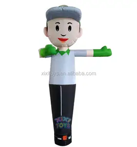 3m waving hands inflatable skyman for advertising / Inflatable moving hand greeter for shops/stores