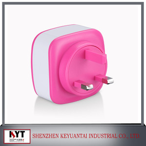Intelligent chargeur adaptateur <span class=keywords><strong>4</strong></span> usb chargeur 22.<span class=keywords><strong>5</strong></span> w <span class=keywords><strong>5</strong></span> <span class=keywords><strong>V</strong></span>/<span class=keywords><strong>4</strong></span>.5A universal plug adaptateur CE, Rohs, Fcc, SAA, KC - Product Image 3