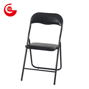 <span class=keywords><strong>Chaise</strong></span> pliante noire en métal de qualité bon marché pour étudiants, salon, <span class=keywords><strong>chaise</strong></span> d'intérieur - Product Image 1