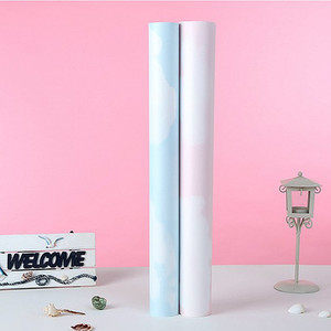 Cielo blu e <span class=keywords><strong>nuvole</strong></span> bianche carta da parati 3D non-tessuto carta da parati per bambini per i bambini - Product Image 6