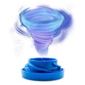 <span class=keywords><strong>Chambre</strong></span> d'<span class=keywords><strong>inhalation</strong></span> KAIYI pour améliorer la respiration, pour asthme, en PVC de qualité médicale bleu, 220 ml, certifiée CE ISO13485 Classe I - Product Image 3