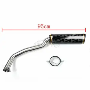 Carbon Fiber Muffler Silencer Exhaust Pipe Parts for Honda CBR600RR (2005-2006)