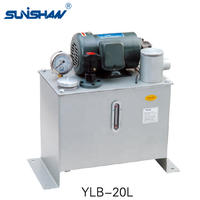 YLB Circulation électrique pompe de lubrification station huile machine pompe graisseur 1/4HP iSHAN SUNISHAN