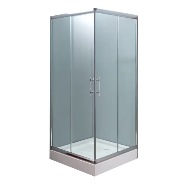 Cabine de douche d'angle intérieure, nouveau Design, livraison gratuite, pour salle de bains