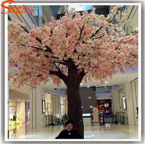 Gros grande artificielle intérieure <span class=keywords><strong>cherry</strong></span> blossom arbre faux de soie cerisier - Product Image 1