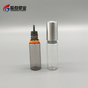 Nuevos productos artículo seguridad jugo <span class=keywords><strong>10</strong></span> ml 20 ml 30 ml plástico PET ámbar cuentagotas botellas con tapa de rosca - Product Image 3