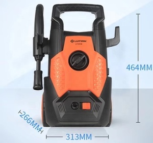商業、工業1200W 1400Wゴールドスペアパーツミニ自動ポータブル高圧力バイクジェット床車ポンプ洗濯機 - Product Image 5