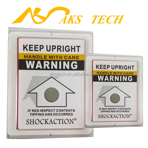 En Stock Chine Fabricant Indicateur D'inclinaison Iabel D'avertissement D'expédition Autocollant - Product Image 2