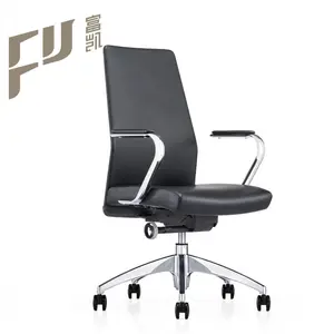 Inde cuir personnel renouvelable mi chaise de bureau chaises vente