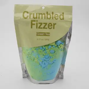 도매 OEM 자연 및 유기농 다채로운 크래커 치료 포장 탄산 목욕 폭탄 - Product Image 1