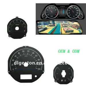 Screen Printing Custom 2D RMP Gauge Auto Meter