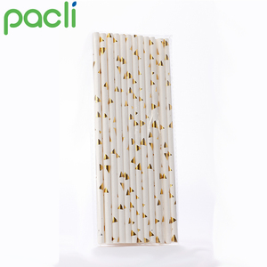 Venta caliente compostable ecológico, despojado Tipo de coloridas pajas de beber de papel, paja de papel - Product Image 2