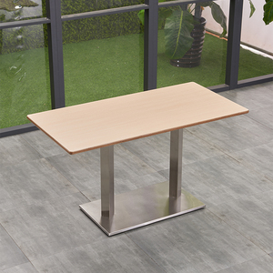 Fornecimento de fábrica conjunto cantina móveis restaurante mesa e cadeira conjunto com preço barato - Product Image 4