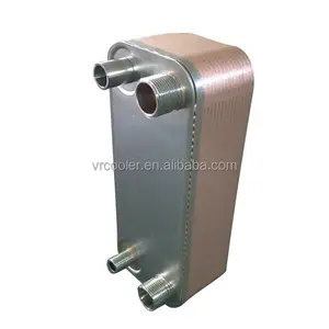 Refrigerator evaporator r410a plate heat exchanger