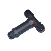 गर्म बिक्री टी कनेक्टर IP68 निविड़ अंधकार conector 5 पिन निविड़ अंधकार कनेक्टर के लिए आउटडोर प्रकाश कनेक्शन