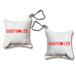 Aangepaste Speciale Cadeau Voor Lover Verschillende Stijl Sublimatie Kussen Sleutelhanger Custom Logo Polyester Mini Dakimakura - Product Image 2